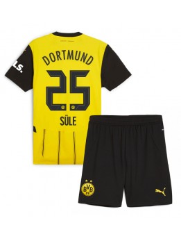 Billige Borussia Dortmund Niklas Sule #25 Hjemmedraktsett Barn 2024-25 Kortermet (+ Korte bukser)